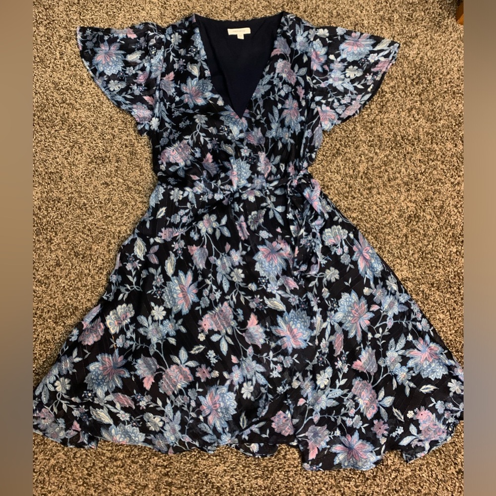 Floral Wrap Dress